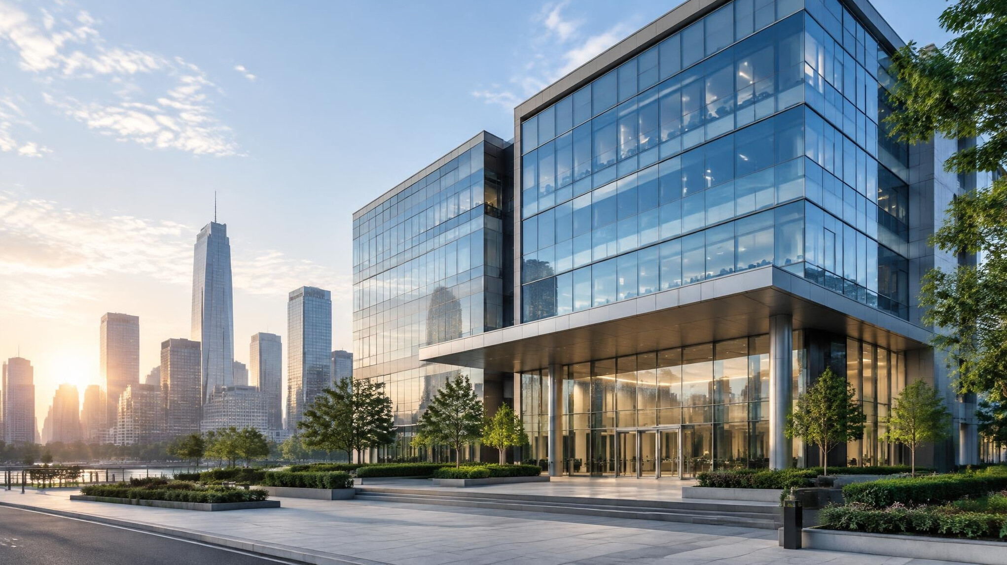 modern office building exterior